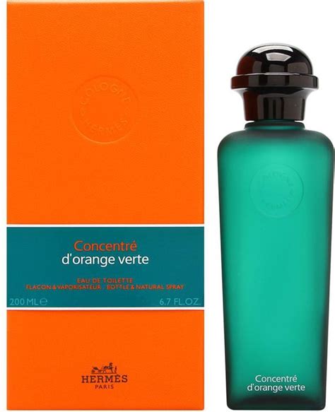 orange verte concentre hermes 200ml|Hermes concentre d'orange verte perfume.